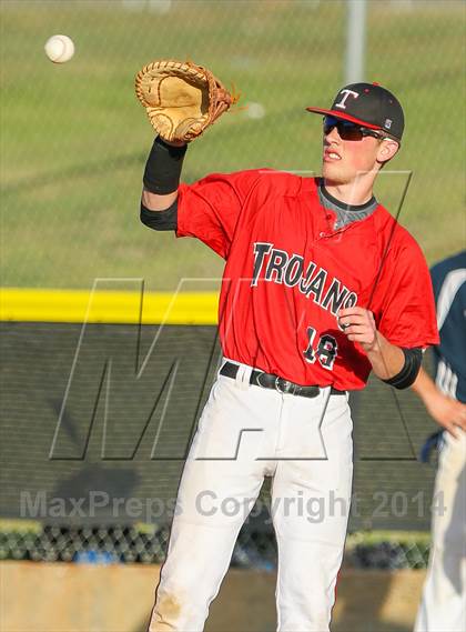 Thumbnail 2 in Lamar vs Trinity (HEB Mid-Cities Classic) photogallery.
