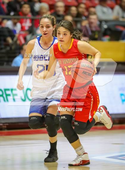 Thumbnail 3 in Espanola Valley @ Bloomfield (NMAA 5A Quarterfinal) photogallery.