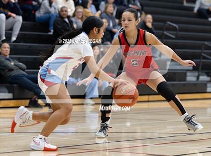 Thumbnail 2 in Hillsdale vs. Westmont (CIF CCS D2 Girls Basketball Quarterfinal) photogallery.