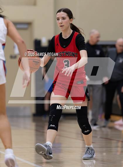 Thumbnail 2 in Hillsdale vs. Westmont (CIF CCS D2 Girls Basketball Quarterfinal) photogallery.