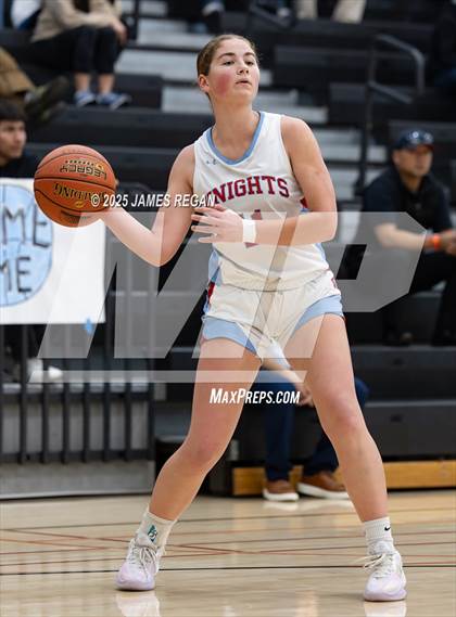 Thumbnail 2 in Hillsdale vs. Westmont (CIF CCS D2 Girls Basketball Quarterfinal) photogallery.