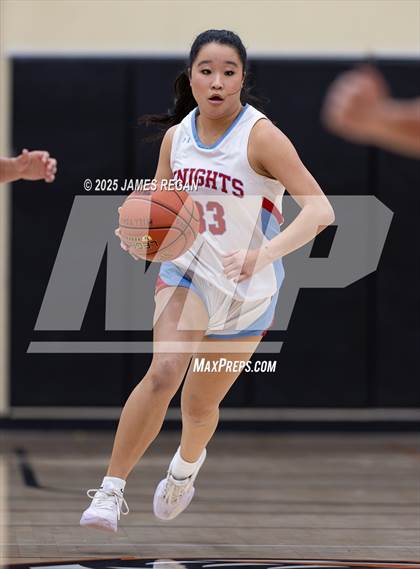 Thumbnail 3 in Hillsdale vs. Westmont (CIF CCS D2 Girls Basketball Quarterfinal) photogallery.