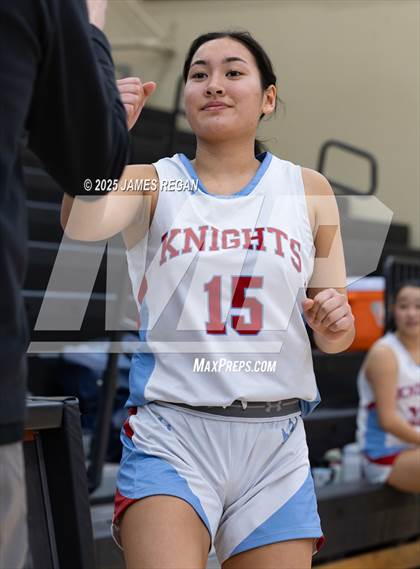 Thumbnail 3 in Hillsdale vs. Westmont (CIF CCS D2 Girls Basketball Quarterfinal) photogallery.