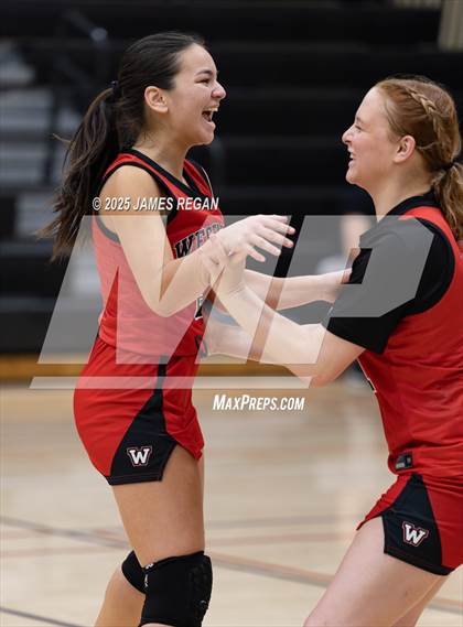 Thumbnail 2 in Hillsdale vs. Westmont (CIF CCS D2 Girls Basketball Quarterfinal) photogallery.