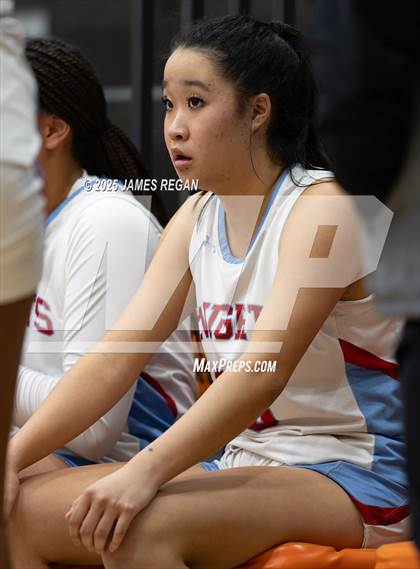 Thumbnail 2 in Hillsdale vs. Westmont (CIF CCS D2 Girls Basketball Quarterfinal) photogallery.