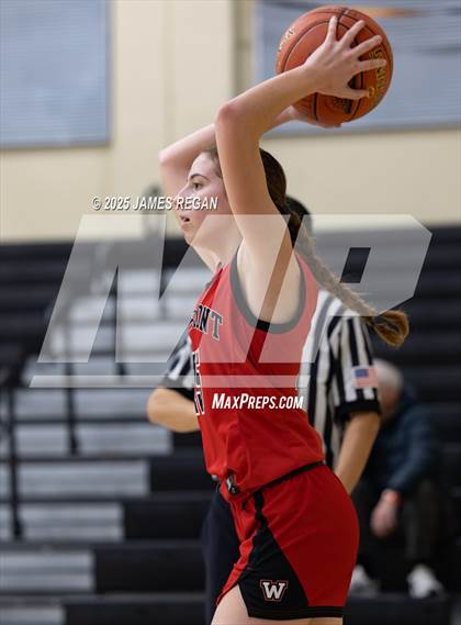 Thumbnail 1 in Hillsdale vs. Westmont (CIF CCS D2 Girls Basketball Quarterfinal) photogallery.