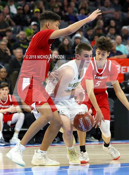 Thumbnail 2 in Santa Clarita Christian vs. Argonaut (CIF State D5 Finals) photogallery.