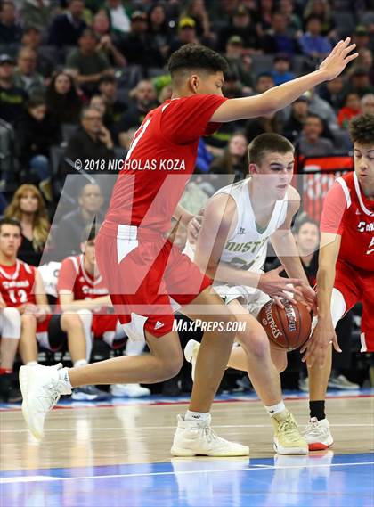 Thumbnail 1 in Santa Clarita Christian vs. Argonaut (CIF State D5 Finals) photogallery.