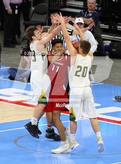 Thumbnail 1 in Santa Clarita Christian vs. Argonaut (CIF State D5 Finals) photogallery.