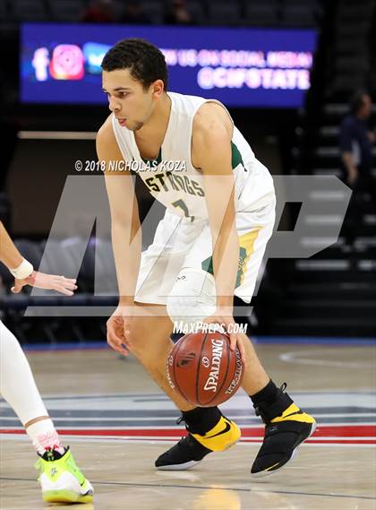 Thumbnail 3 in Santa Clarita Christian vs. Argonaut (CIF State D5 Finals) photogallery.