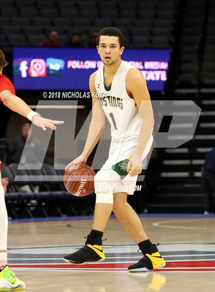 Thumbnail 3 in Santa Clarita Christian vs. Argonaut (CIF State D5 Finals) photogallery.