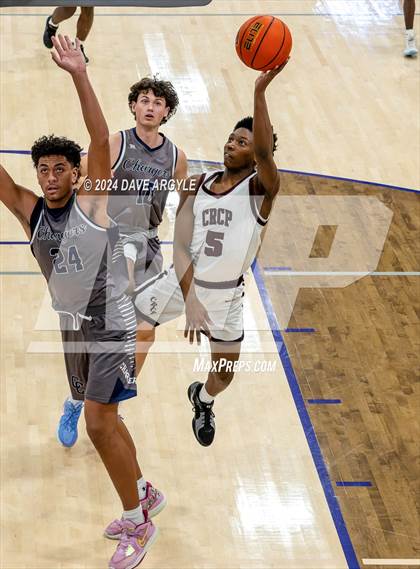 Thumbnail 3 in Corner Canyon vs. Cardinal Ritter College Prep (Holiday Hoopfest) photogallery.