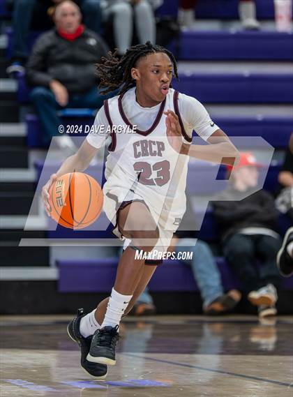 Thumbnail 2 in Corner Canyon vs. Cardinal Ritter College Prep (Holiday Hoopfest) photogallery.
