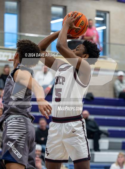 Thumbnail 2 in Corner Canyon vs. Cardinal Ritter College Prep (Holiday Hoopfest) photogallery.
