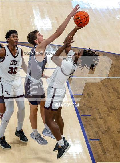 Thumbnail 1 in Corner Canyon vs. Cardinal Ritter College Prep (Holiday Hoopfest) photogallery.