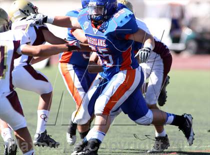 Thumbnail 2 in Westlake vs Oaks Christian (Battle for Veterans) photogallery.