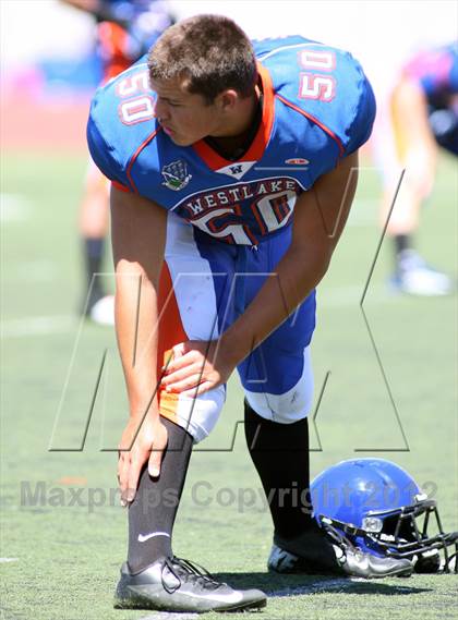 Thumbnail 1 in Westlake vs Oaks Christian (Battle for Veterans) photogallery.