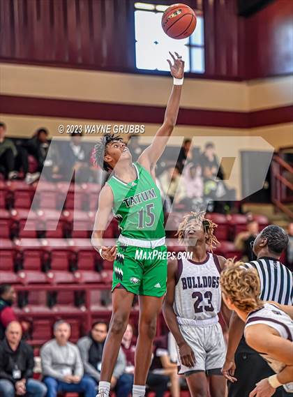 Thumbnail 2 in Tatum vs. Flatonia (Holiday Hoops Classic) photogallery.