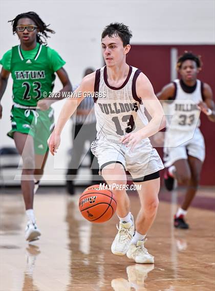 Thumbnail 1 in Tatum vs. Flatonia (Holiday Hoops Classic) photogallery.