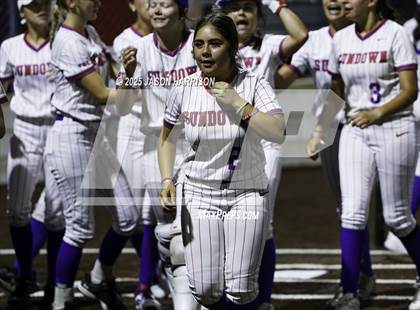 Thumbnail 3 in Sundown vs. Muenster (UIL Softball 2A Region 2 Semifinal Game 1) photogallery.