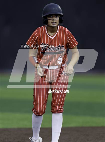 Thumbnail 3 in Sundown vs. Muenster (UIL Softball 2A Region 2 Semifinal Game 1) photogallery.