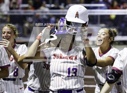 Thumbnail 2 in Sundown vs. Muenster (UIL Softball 2A Region 2 Semifinal Game 1) photogallery.