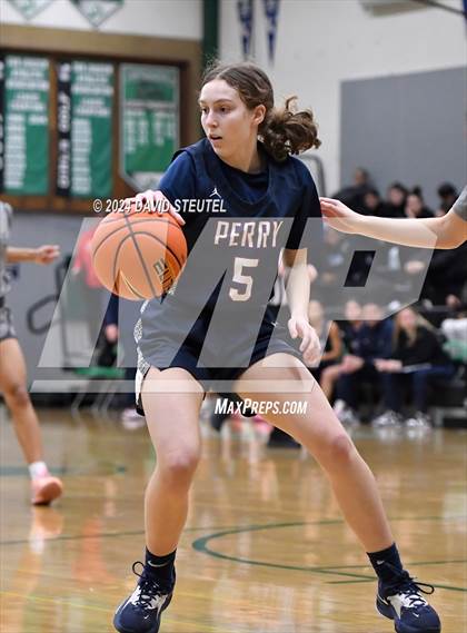 Thumbnail 3 in Perry vs. Carondelet (St. Mary's MLK Showcase) photogallery.