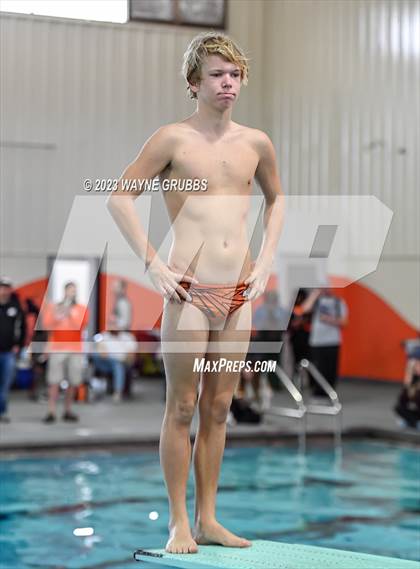 Thumbnail 2 in UIL 15 5A Boys Swimming & Diving Championship photogallery.