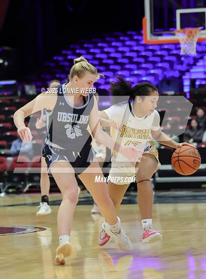 Thumbnail 2 in Walter Panas vs Ursuline (Slam Dunk Showcase) photogallery.