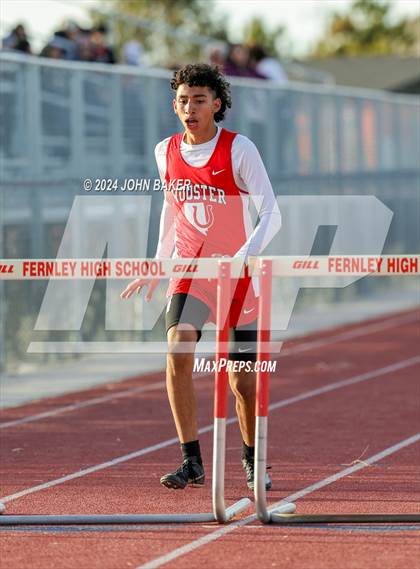 Thumbnail 2 in Fernley Invitational (300M Hurdles) photogallery.
