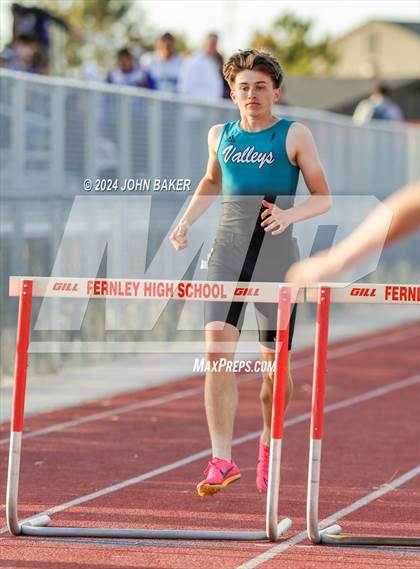 Thumbnail 3 in Fernley Invitational (300M Hurdles) photogallery.