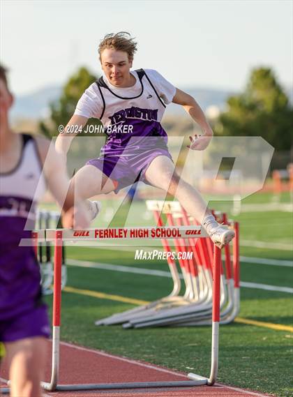 Thumbnail 3 in Fernley Invitational (300M Hurdles) photogallery.
