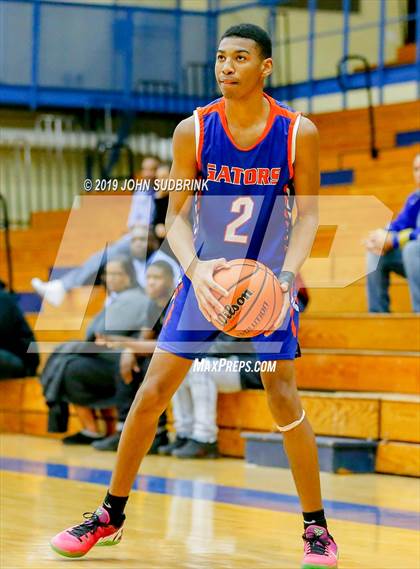 Thumbnail 3 in Greenbrier Christian Academy vs Perquimans (Robert L. Vaughan Border Clash Basketball Invitational) photogallery.
