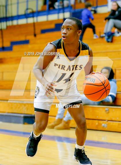 Thumbnail 1 in Greenbrier Christian Academy vs Perquimans (Robert L. Vaughan Border Clash Basketball Invitational) photogallery.