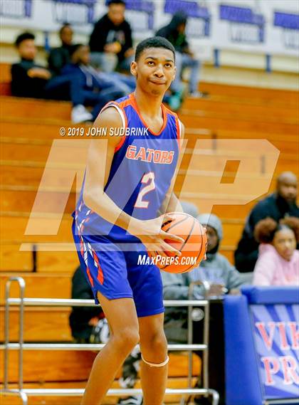 Thumbnail 3 in Greenbrier Christian Academy vs Perquimans (Robert L. Vaughan Border Clash Basketball Invitational) photogallery.