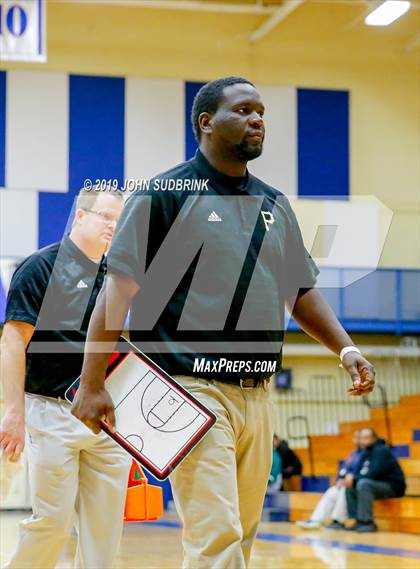 Thumbnail 3 in Greenbrier Christian Academy vs Perquimans (Robert L. Vaughan Border Clash Basketball Invitational) photogallery.