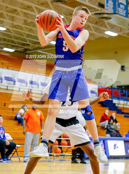 Thumbnail 2 in Greenbrier Christian Academy vs Perquimans (Robert L. Vaughan Border Clash Basketball Invitational) photogallery.