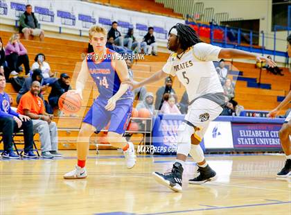 Thumbnail 2 in Greenbrier Christian Academy vs Perquimans (Robert L. Vaughan Border Clash Basketball Invitational) photogallery.