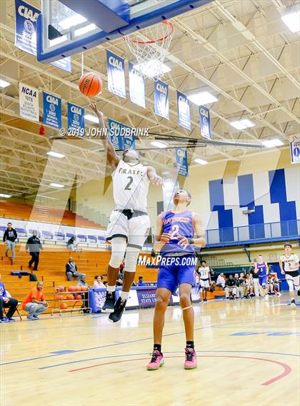 Thumbnail 2 in Greenbrier Christian Academy vs Perquimans (Robert L. Vaughan Border Clash Basketball Invitational) photogallery.