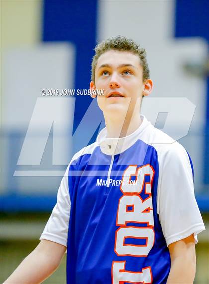 Thumbnail 1 in Greenbrier Christian Academy vs Perquimans (Robert L. Vaughan Border Clash Basketball Invitational) photogallery.