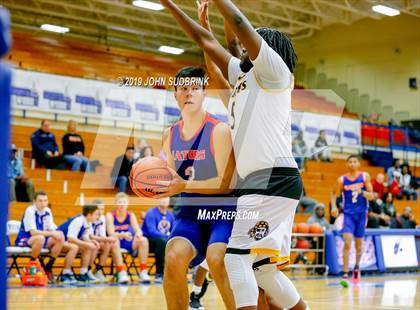 Thumbnail 2 in Greenbrier Christian Academy vs Perquimans (Robert L. Vaughan Border Clash Basketball Invitational) photogallery.