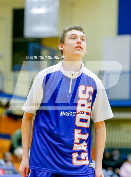 Thumbnail 2 in Greenbrier Christian Academy vs Perquimans (Robert L. Vaughan Border Clash Basketball Invitational) photogallery.