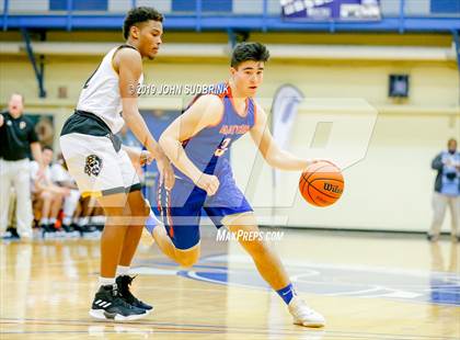 Thumbnail 2 in Greenbrier Christian Academy vs Perquimans (Robert L. Vaughan Border Clash Basketball Invitational) photogallery.