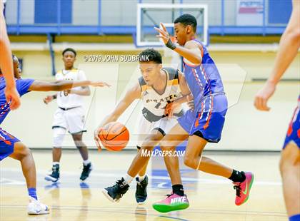 Thumbnail 1 in Greenbrier Christian Academy vs Perquimans (Robert L. Vaughan Border Clash Basketball Invitational) photogallery.
