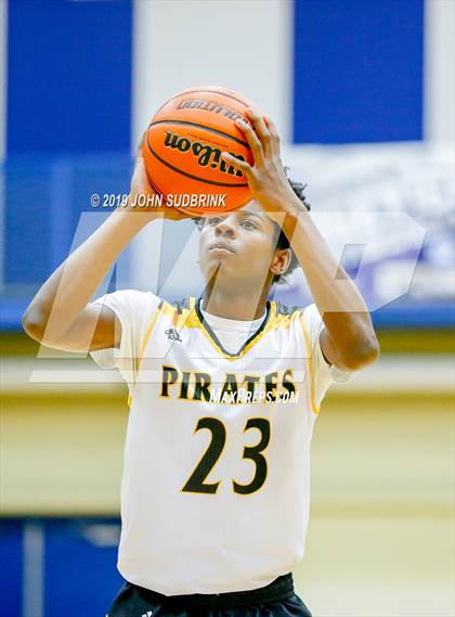 Thumbnail 1 in Greenbrier Christian Academy vs Perquimans (Robert L. Vaughan Border Clash Basketball Invitational) photogallery.
