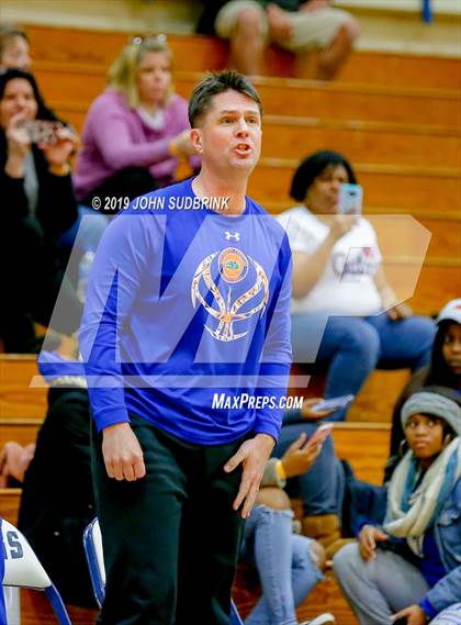 Thumbnail 3 in Greenbrier Christian Academy vs Perquimans (Robert L. Vaughan Border Clash Basketball Invitational) photogallery.