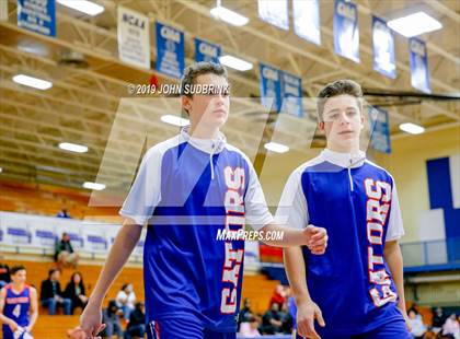 Thumbnail 1 in Greenbrier Christian Academy vs Perquimans (Robert L. Vaughan Border Clash Basketball Invitational) photogallery.