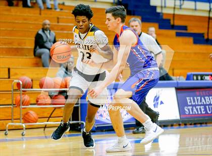 Thumbnail 1 in Greenbrier Christian Academy vs Perquimans (Robert L. Vaughan Border Clash Basketball Invitational) photogallery.
