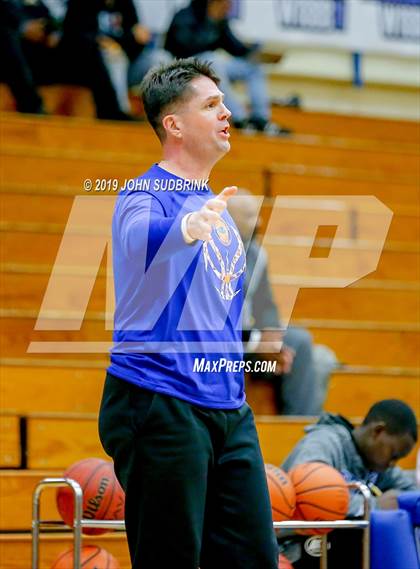 Thumbnail 2 in Greenbrier Christian Academy vs Perquimans (Robert L. Vaughan Border Clash Basketball Invitational) photogallery.