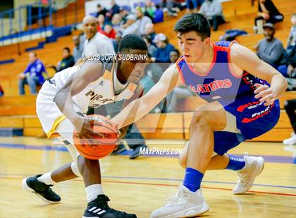 Thumbnail 1 in Greenbrier Christian Academy vs Perquimans (Robert L. Vaughan Border Clash Basketball Invitational) photogallery.